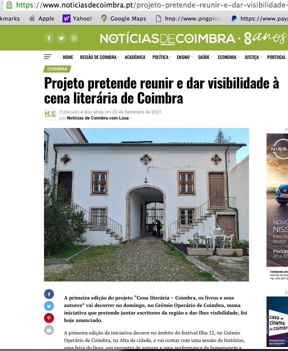 Cena Literária 1_Notícias de Coimbra
