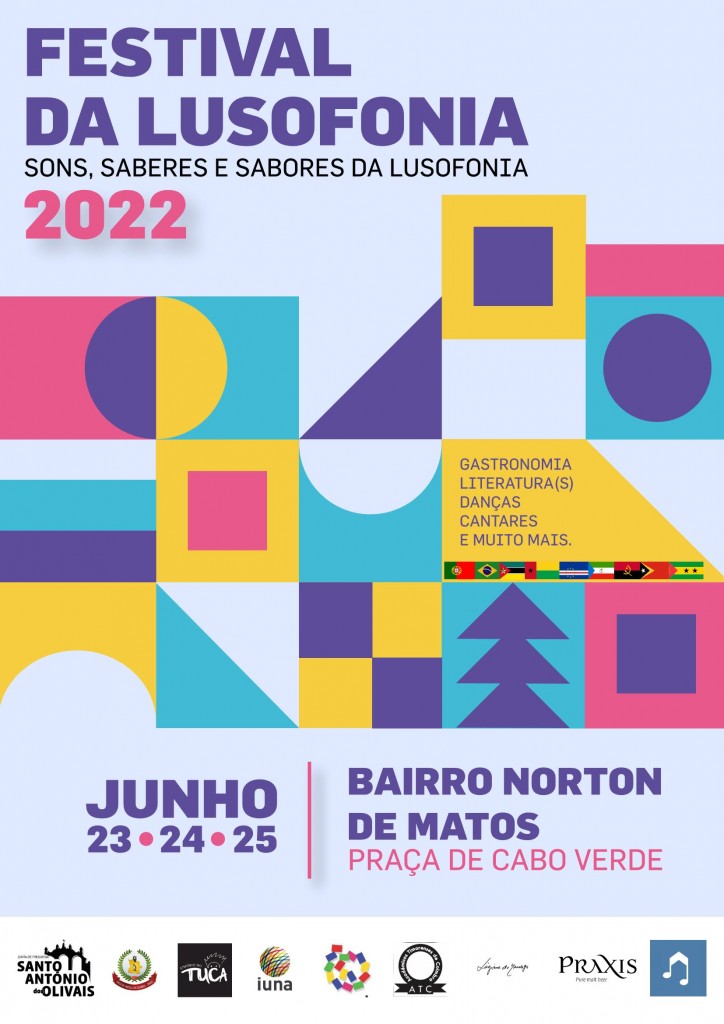Cartaz Sons Saberes e Sabores da Lusofonia 2022