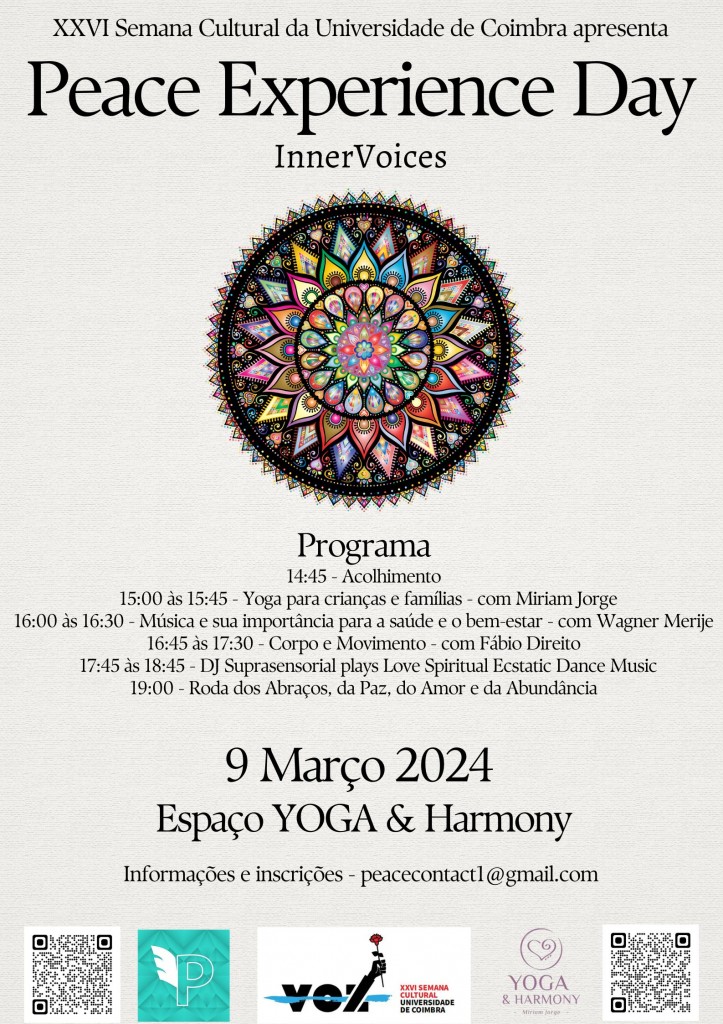 Peace Experience Day_Coimbra_cartaz